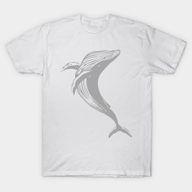 It's a Whale! T-Shirt by HalamoDesigns